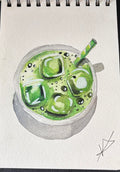 Aquarelle matcha